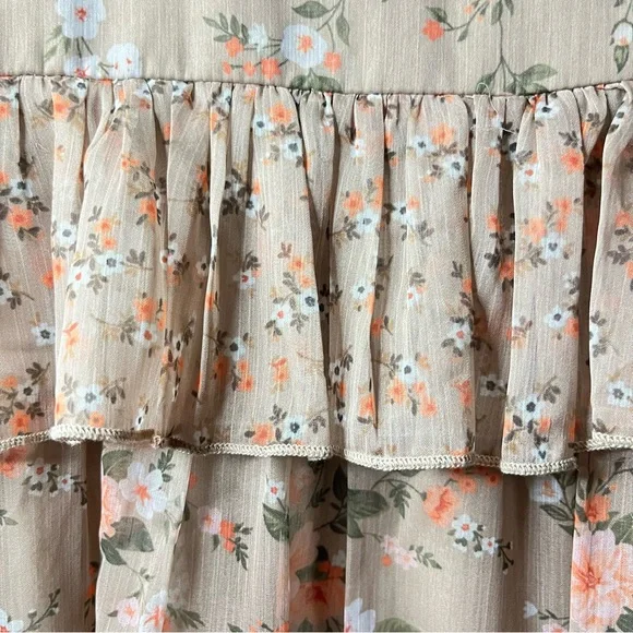 Ivy City Tiered Floral Maxi Dress - Picture 6 of 14